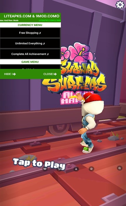 subway surfers内置菜单MOD(subway surf)4