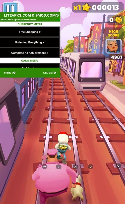 subway surfers内置菜单MOD(subway surf)4